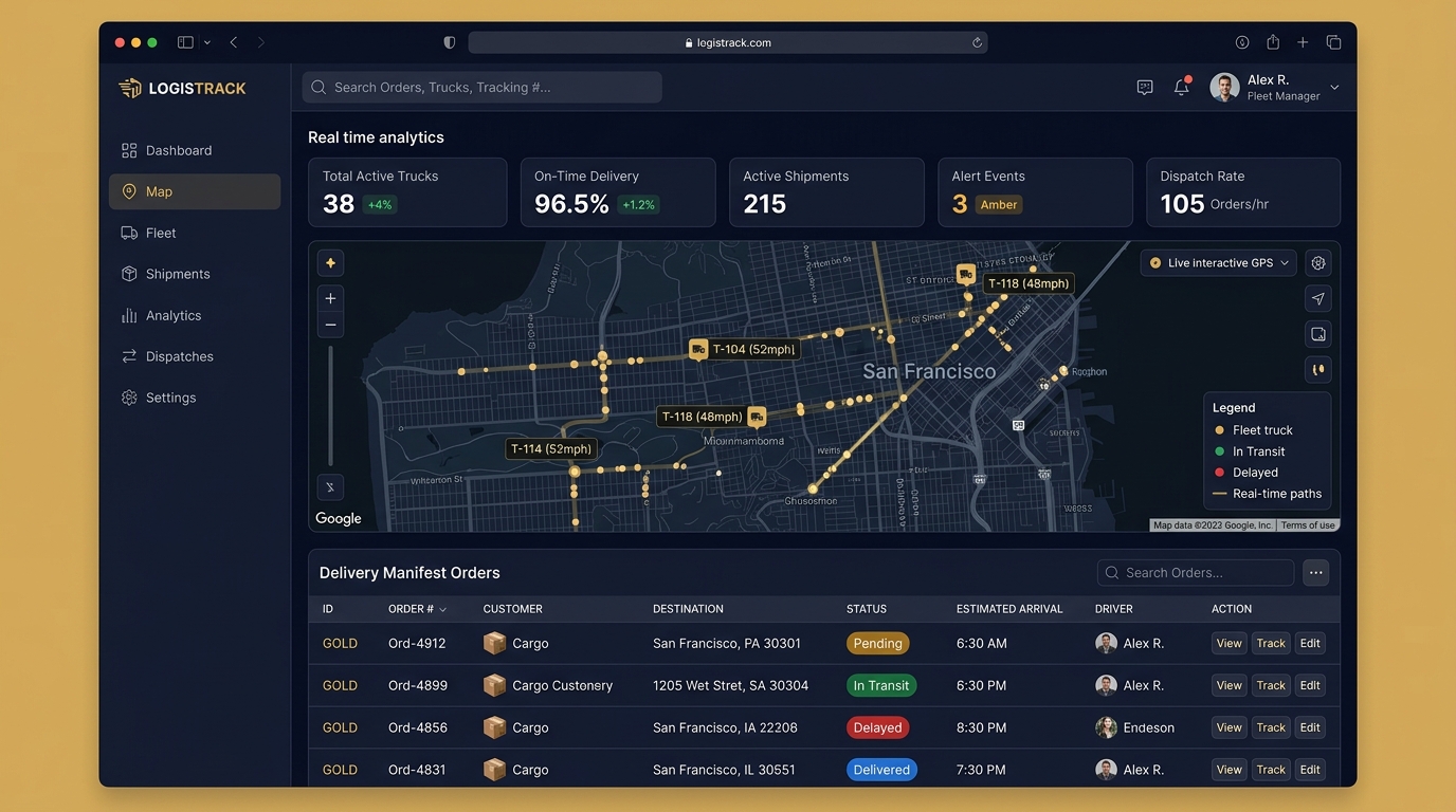 WDP Logistik & Fleet Tracking